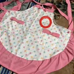 キッズエプロン　120-140センチ