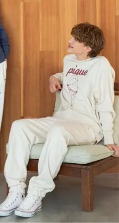 ジェラピケ　スエットM-L セットアップ　最終価格！