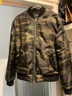 FOREVER21 アウターMA-1 カモフラ