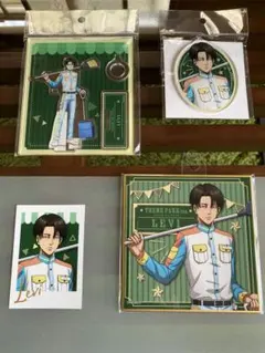 進撃の巨人 ドンキ　コラボ　リヴァイ 4種セット