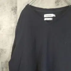 カルバンクライン半袖Tシャツビッグオーバーサイズネイビー2XL　A17,12