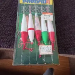 YAMASHITA Q-8F 釣り用浮き 5個セット