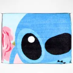 ディズニー スティッチ 大判バスタオル 76×152 綿100%《220》