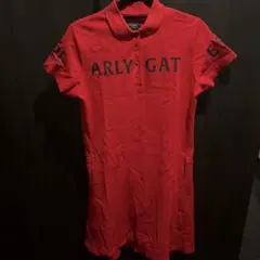 PEARLY GATES レディース ゴルフワンピース レッド 00 - メルカリ