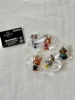 ズートピア2 めじるしアクセサリー 5種 コンプリート ガチャガチャ