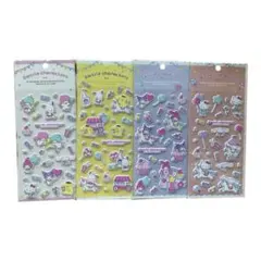 サンリオキャラクターズ シールセット　 4点セット　ライセンス有り