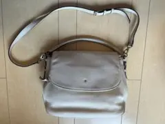 Kate Spade ライトグレー ショルダーバッグ