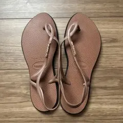 havaianas ブラウン ビーチサンダル