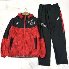 asics アシックス tf09 トレーニングウェア 上下 セットアップ M