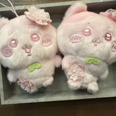 ちいかわ ぬいぱれっと～さくらいろ～マスコット ハチワレ ぬいぐるみ ピンク 桜
