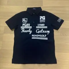 PEARLY GATES PG89 ポロシャツ サイズ5 黒
