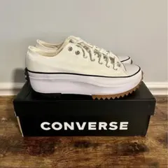 韓国限定 コンバース　ランスターハイク　ホワイト 25.5cm
