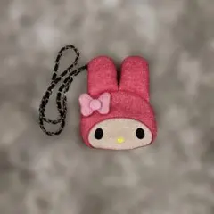 うさぎ型ピンクバッグ リボン付き