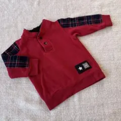 SLAP SLIP 赤トレーナー90