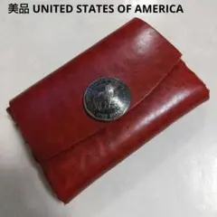 美品 UNITED STATES OF AMERICA カードケース 名刺入れ