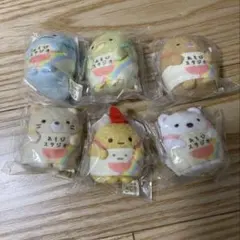 あそびスタジオ すみっコぐらし　ぬいぐるみ 6体セット　限定品　レア　てのり