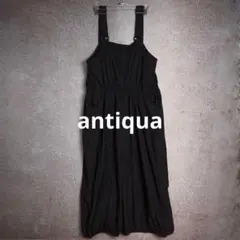 antiqua patterntorso オーバーオール ブラック 【Fサイズ】