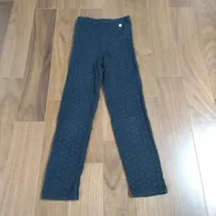 美品　プティマイン　レギンス 130cm ブラック