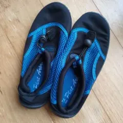 Plat Art マリンシューズ 21.0 青/黒