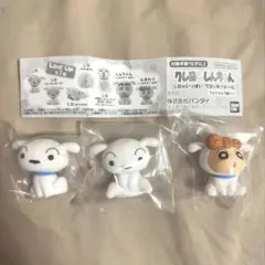 クレヨンしんちゃん　シロがいっぱい　フロッキードール　ガチャガチャ
