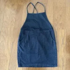 ダークデニム キャミワンピース