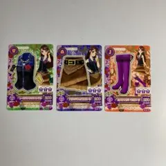 アイカツカード 紫吹蘭 コーデセット ノーマル