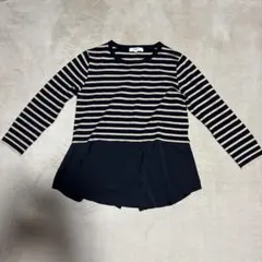 natural beauty beauty ボーダーカットソーM