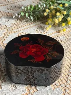八曇塗 漆器 小物入れ インテリア 和