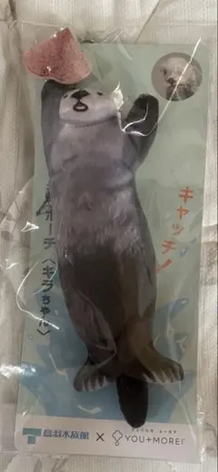 鳥羽水族館】 元気にイカ耳ジャンプ ラッコ キーポーチ - メルカリ
