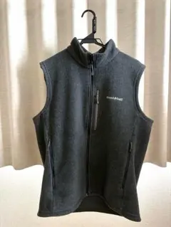 モンベル クリマプラス200 ベスト XL グレー 美品