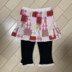 ミキハウス　スカート　スパッツ