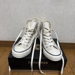 Y2K converse ハイカット　白　星　新品未使用