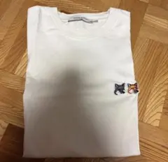 MAISON KITSUNE ダブルフォックス Tシャツ ホワイト XS