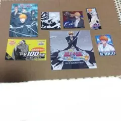 ₍*ฅ様 BLEACH　ストーリー＆キャラクターブック　シールなどまとめ。非売品