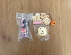 ミニスクイーズ 肉球キーボードキーホルダー カピバラ
