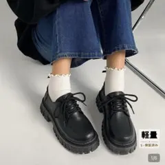 SHEIN 靴 厚底 ローファー
