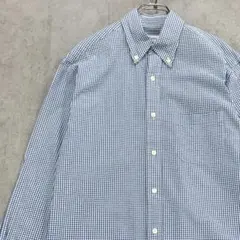 お*き様 ブルックスブラザーズ　ギンガムチェックシャツ　レギュラーフィット　古着