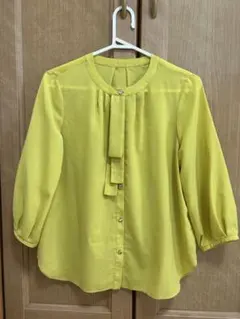 ブラウス リボン付き MK MICHEL KLEIN