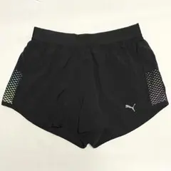 プーマ　ランニングショートパンツ　S レディース　ブラック　DRY CELL