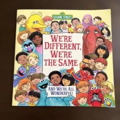 洋書　セサミストリート 英語絵本　コラージュ　ジャーナル　ジャンクジャーナル