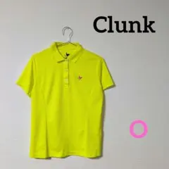 Clunk　クランク　レディース　ゴルフウェア　半袖　大きめ　黄色　Oのサムネイル