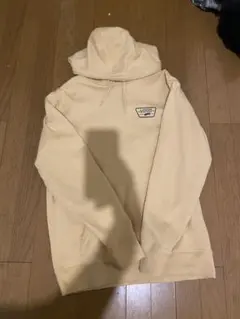 最終値下げVANS ベージュ パーカー Sサイズ バックプリント
