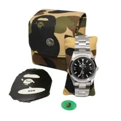 希少 BAPEX ベイペックス エクスプローラー1 TYPE 黒文字盤 自動巻 楽天市場】A BATHING APE ア ベイシング エイプ BAPEX