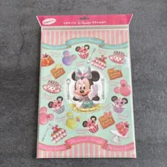【東京ディズニーリゾート】ミニー スイーツ クリアファイル 4枚セットのサムネイル