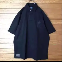 激レア ポロラルフローレン 90s イーグル 鷲 ラガーシャツ ポロシャツ L