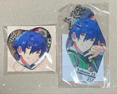 あんスタ　漣ジュン　中国　TRIP アクキー　ハート缶バッジ　セット