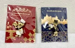 Vendome Aoyama ピンバッジ　ノベルティ　クマ　2個セット