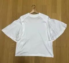 TOGA PULLA フレアスリーブ 白 Tシャツ 36サイズ