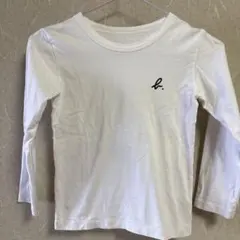 アニエスベー　ホワイト長袖Tシャツ ロゴのサムネイル