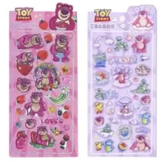 トイ・ストーリー ロッツォ 3Dステッカー 2枚セット